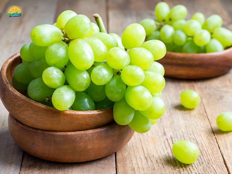 بهترین میوه‌ ها برای درمان سرطان: انگور سبز
