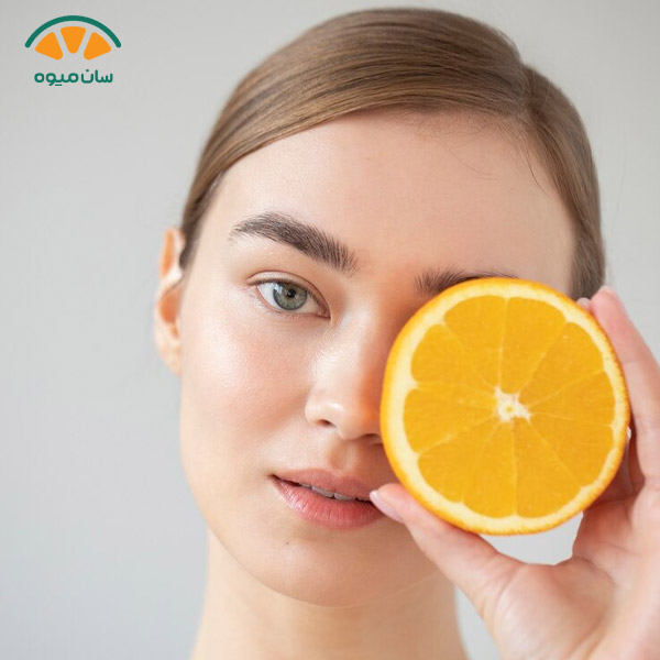 مزایای پرتقال: 6. خواصِ پرتقال برای پوست صورت