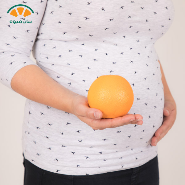 فواید پرتقال: 4. خواص پرتقال در بارداری