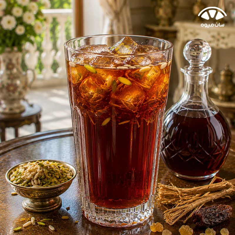 بهترین شربت برای تابستان شربت جلاب