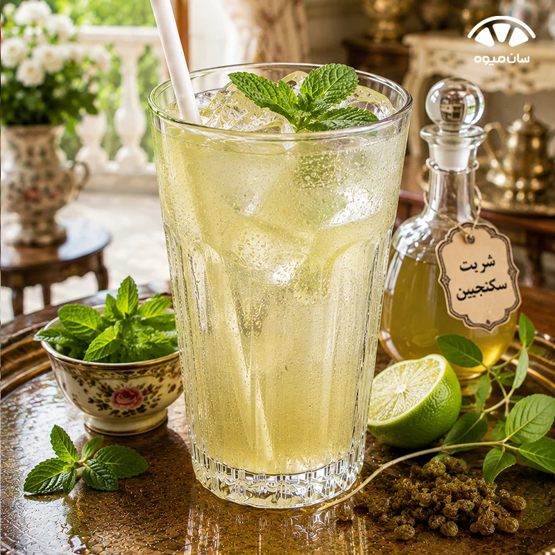 بهترین شربت برای تابستان شربت سکنجبین