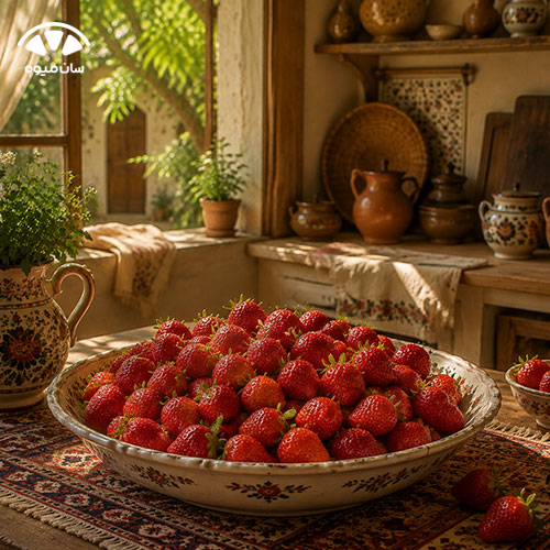 توت فرنگی میوه ممنوعه برای کودکان