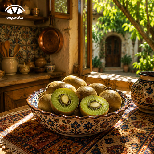 کیوی میوه ممنوعه برای کودکان