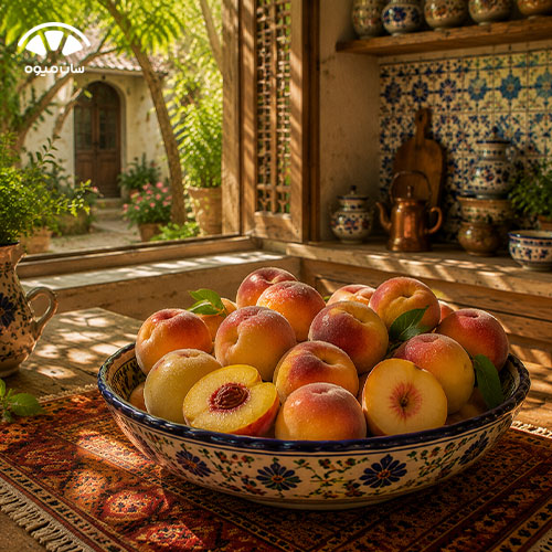 هلو میوه ممنوعه برای نوزاد
