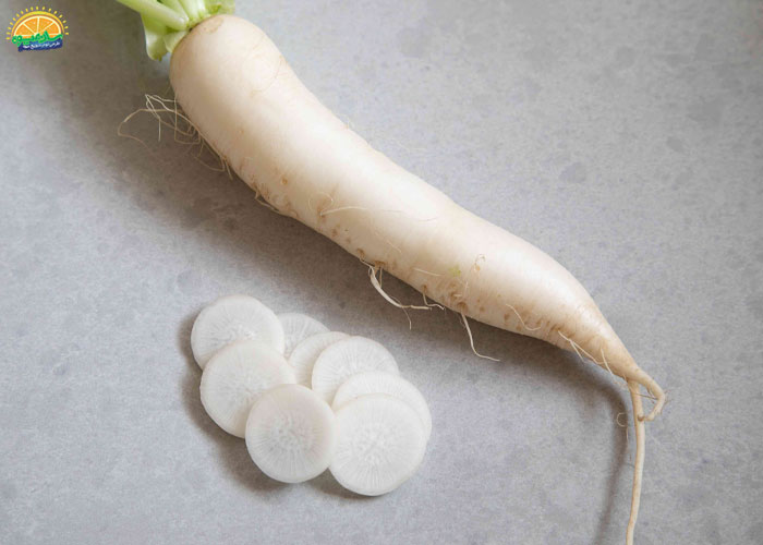 برنج با ترب سفید 