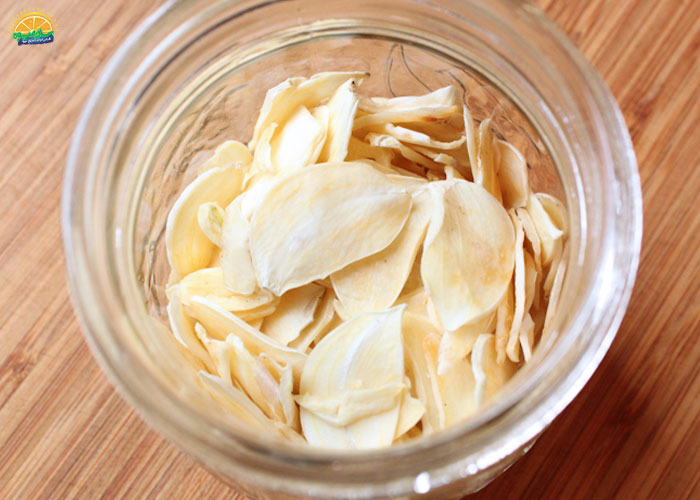 خواص سیر خشک شده