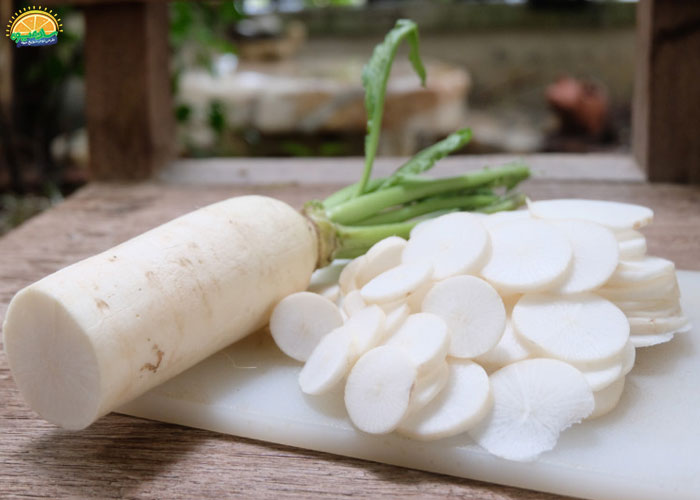 ترب سفید منبعی غنی از ویتامین‌ها