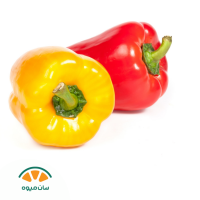 فلفل دلمه رنگی